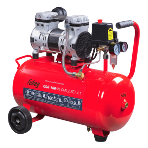 Поршневой компрессор Fubag OLS 180/24 CM1.2 SET 4.1 646069 передвижной фото