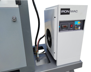 Винтовой компрессор IRONMAC IC 10/8 C VSD DF 500L (IP23) фото