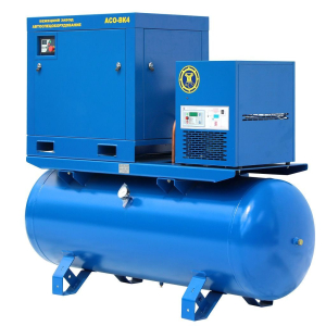 Винтовой компрессор АСО Бежецк АСО-ВК4М2ОВ/7-500 с ресивером Винтовой компрессор АСО Бежецк АСО-ВК4М2ОВ/7-500 с ресивером фото