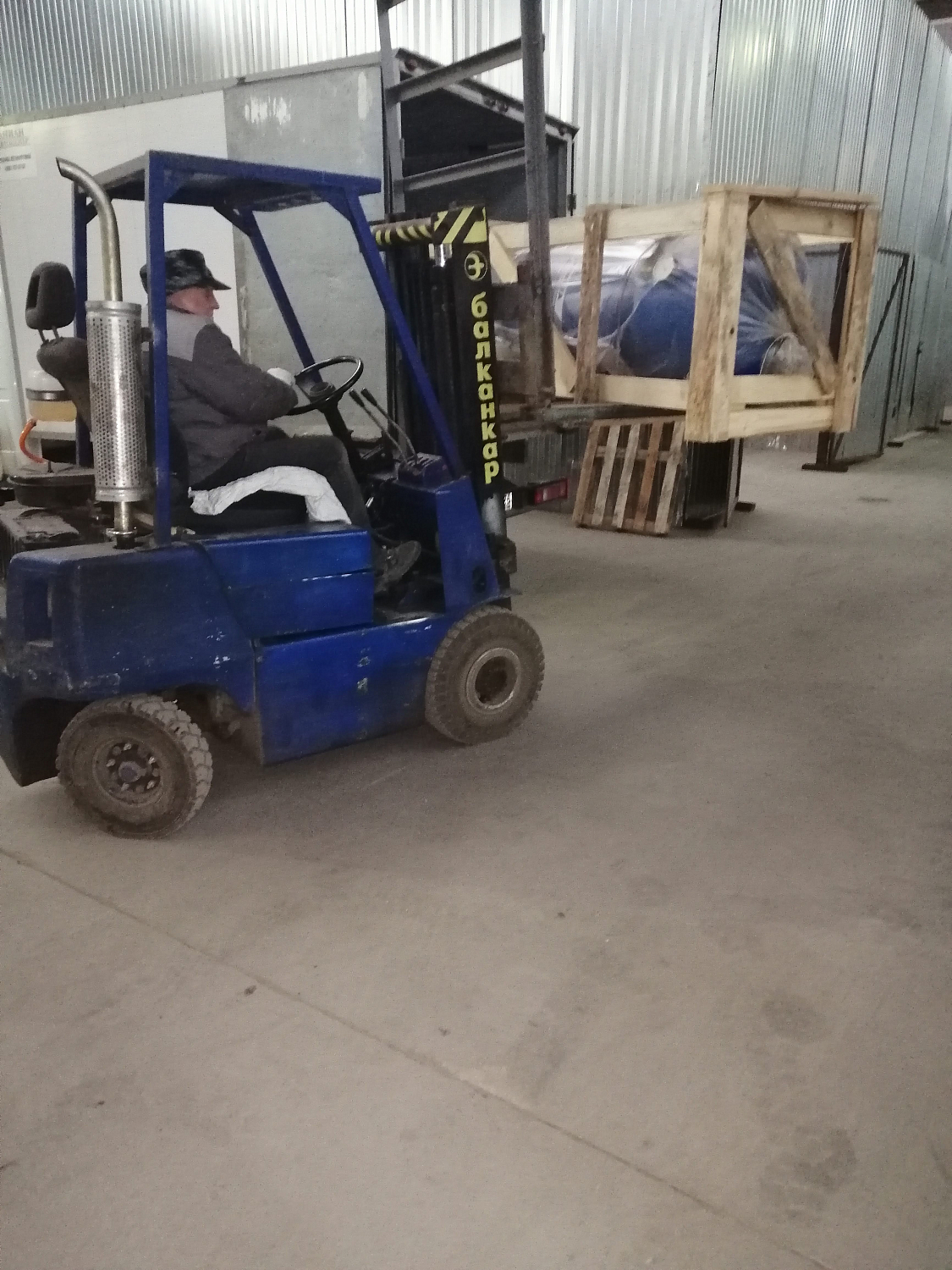 Отгрузка ресивера REMEZA в Воронеже