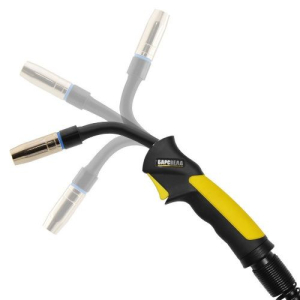 БАРС Горелка для полуавтомата БАРС MIG-25 FLEX (230 А, ⌀ 0,8-1,2 мм, 3 м, возд, аналог ERGOPLUS 25 Трафимет)
 фото