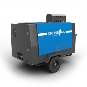 Винтовой компрессор CrossAir Borey180-10F передвижной фото