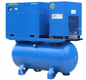 Винтовой компрессор АСО Бежецк АСО-ВК22М2ОВ/7-900 с ресивером Винтовой компрессор АСО Бежецк АСО-ВК22М2ОВ/7-900 с ресивером фото