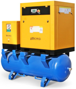 Винтовой компрессор Berg ВК-11РО-500 12 (IP54) для производства фото