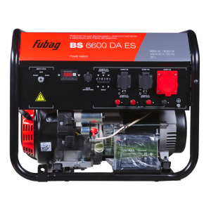Бензиновый генератор Fubag BS 6600 DA ES 646282 синхронный фото