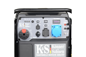 Бензиновый генератор Konner&Sohnen KS 8100iE  для газового котла Бензиновый генератор Konner&Sohnen KS 8100iE  для газового котла фото