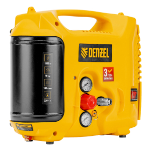 Поршневой компрессор DENZEL DL1300 безмасляный фото