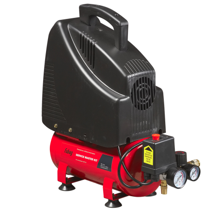 Поршневой компрессор  Service Master Kit + 6 предметов