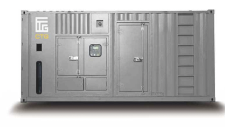 Дизельный генератор  715B в кожухе с АВР