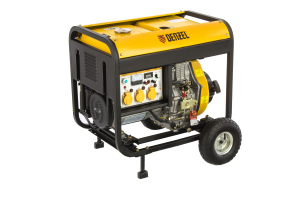 Дизельный генератор DENZEL DD6300Е 94657 портативный фото