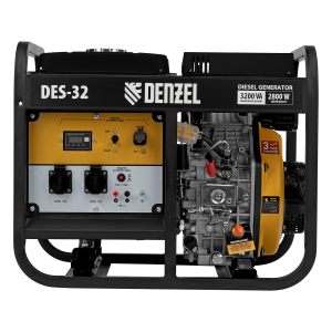 Дизельный генератор DENZEL DES-32 94411 портативный фото