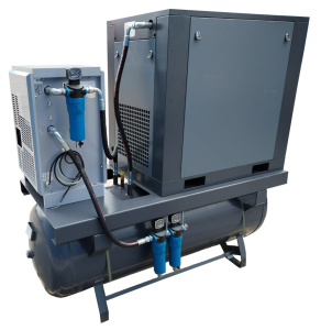 Винтовой компрессор IRONMAC IC 20/8 C VSD DF 500L с ресивером фото