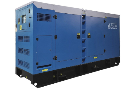 Дизельный генератор  ЭД-200-Т400 с АВР в шумозащитном кожухе на прицепе