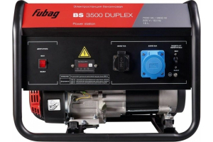 Бензиновый генератор Fubag BS 3500 Duplex 431249, 838270 для газового котла Бензиновый генератор Fubag BS 3500 Duplex 431249, 838270 для газового котла фото